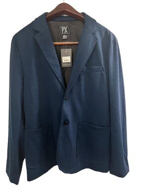 PX Clothing PXCLOTHING.COM Navy Blazer Size L NWT